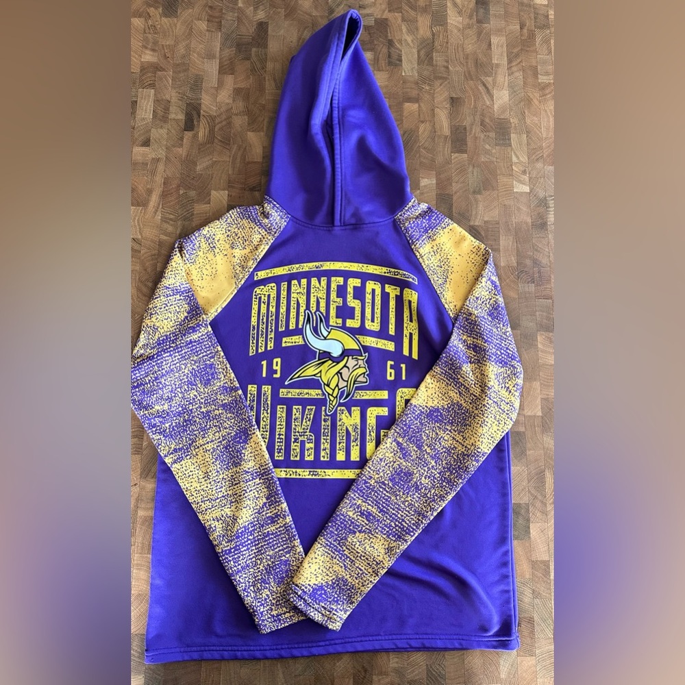 MN Vikings Hooded Sweatshirt- Men’s Size Medium